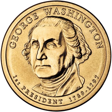 2007 George Washington Presidential Dollar Choice Brilliant ...