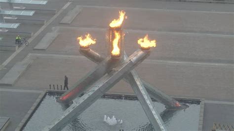 Vancouver’s Olympic cauldron re-lit, marking Games’ 10-year anniversary ...