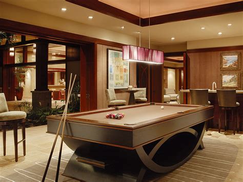 30 Trendy Billiard Room Design Ideas