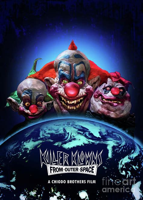 Killer Klowns From Outer Space Digital Art by Bo Kev - Pixels