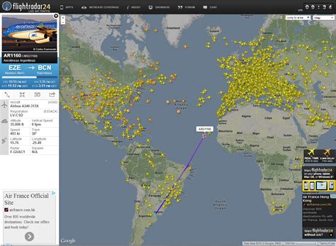 Live world Map: Track Your Flights in Real Time | Live map, Tracking ...