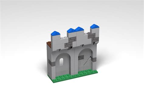 LEGO MOC Wall - Another Modular Castle Build by OMalley | Rebrickable ...