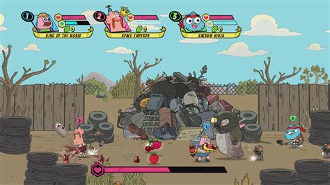 Cartoon Network: Battle Crashers screenshots show the game's characters