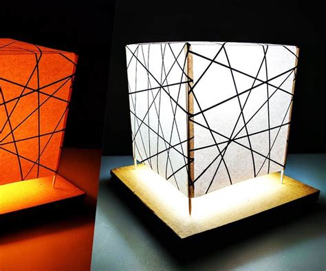 DIY Night Lamp Light Stand for Room Decor : 24 Steps (with Pictures ...