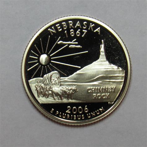 2006 S Proof Nebraska 50 States Quarter - For Sale, Buy Now Online ...