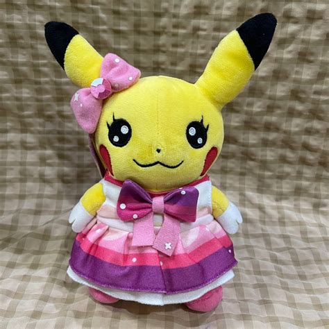 Pokemon Center Pikachu Pop Star Plush, Hobbies & Toys, Toys & Games on ...