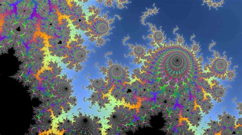 Beautiful zoom into the infinite mathematical mandelbrot set fractal ...