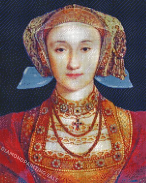 Anne Of Cleves Queen Portrait - 5D Diamond Painting - DiamodPainting.Sale