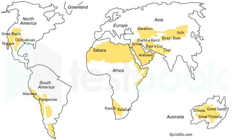 [Solved] 'Kalahari' desert is located in which country