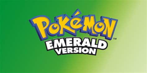 Pokémon Emerald Version | Game Boy Advance | Игры | Nintendo