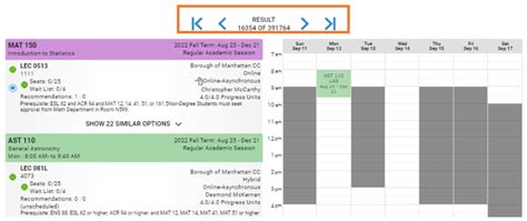 How to Register for Classes with Schedule Builder | Hunter College