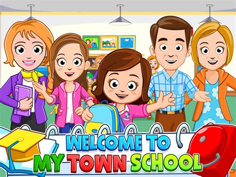 My Town : School - My Town Games