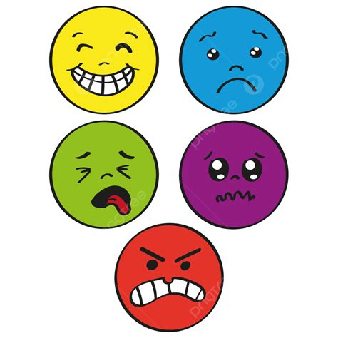 Icon Faces Emotions, Emotions, Faces Emotion Vector, Emotion Face PNG ...