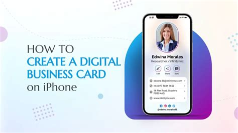 How to Create a Digital Business Card on iPhone - A Complete Guide ...
