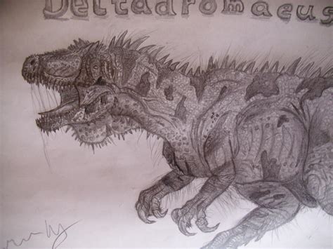 Deltadromeus by Teratophoneus on DeviantArt