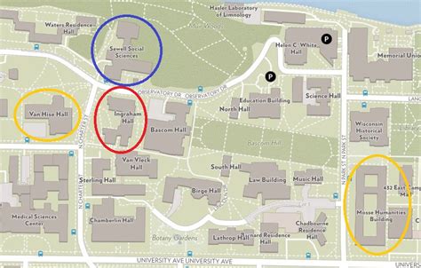 University Of Wisconsin Madison Campus Map – Map With States