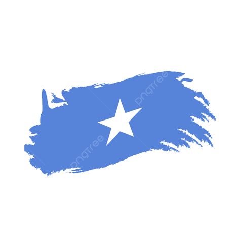 Somalia Flag With Waving Brush Stroke Clipart Hd Images Somalia Flag ...