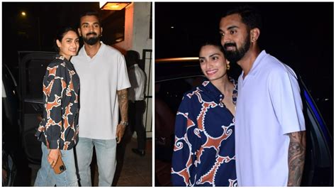 Athiya Shetty, KL Rahul spotted on dinner date for first time after ...