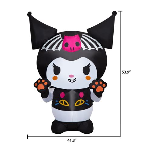 53 inch Kuromi from Hello Kitty for Halloween by Airblown Inflatables ...