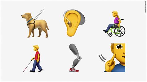 Apple proposes 13 disability emojis