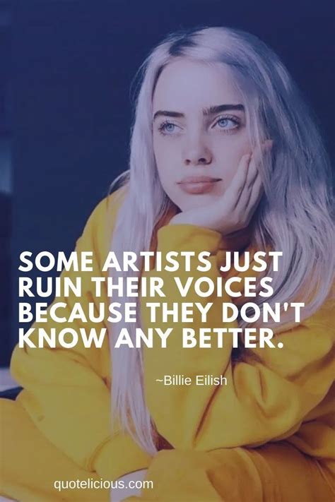 56+ Inspiring Billie Eilish Quotes and Sayings (With Images) For 2020 ...