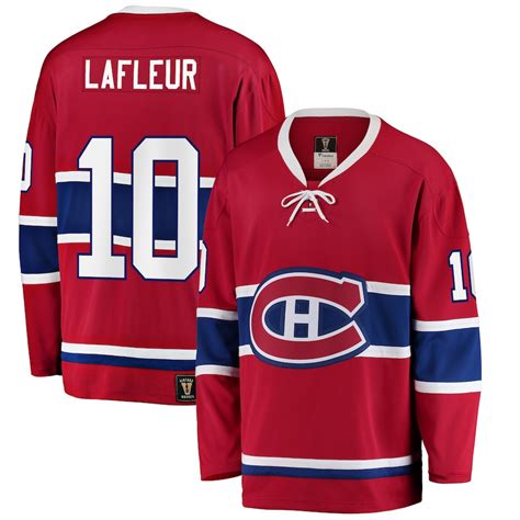 Fanatics Branded Guy Lafleur Montreal Canadiens Red Premier Breakaway ...