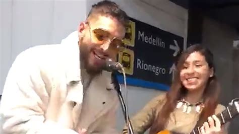 Maluma Spotted Performing ‘Corazón’ at Colombian Airport