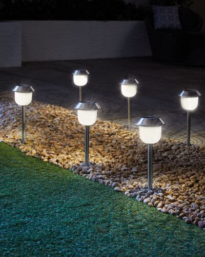 Solar Garden Lights 6 Pack - ALDI UK