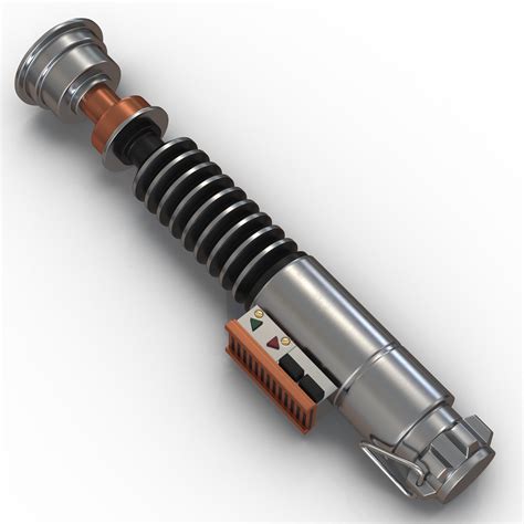 luke skywalker lightsaber 2 3d model