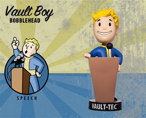 Fallout® 4: Vault Boy 111 Bobbleheads - Series Two: Speech | Gaming Heads