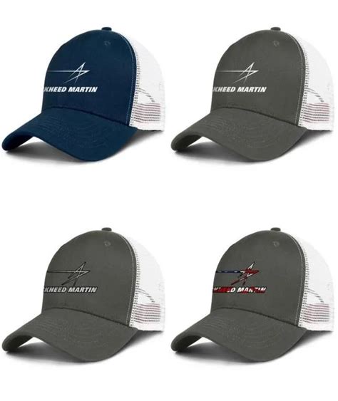 Vintage Aero Lockheed Martin Trucker Cap Adjustable Mesh Cap For Men ...