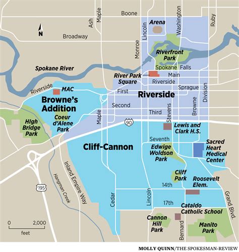 Downtown Spokane a crucible for housing, transit and business ideas ...