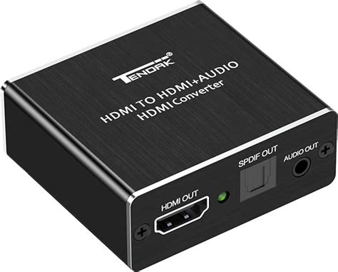 Tendak 4K x 2K HDMI to HDMI and Optical TOSLINK SPDIF + 3.5mm Stereo ...