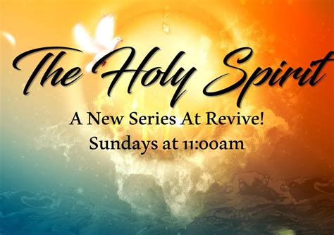 The Holy Spirit Sermon Series - Revive Outreach Church