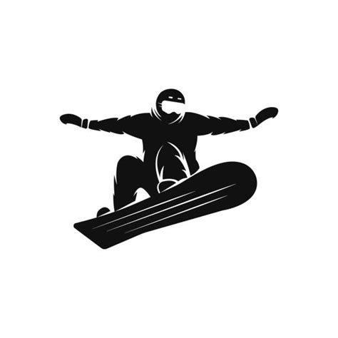 1,800+ Snowboarding Silhouette Stock Illustrations, Royalty-Free Vector ...