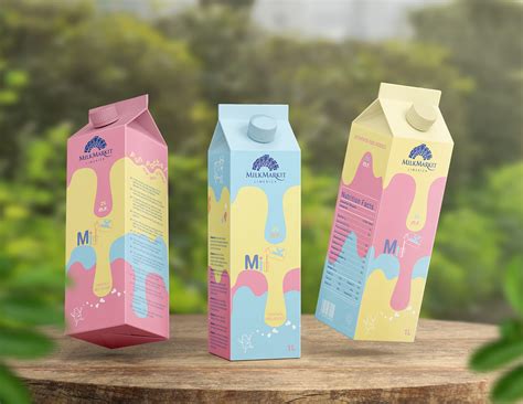 Milk Carton Packaging Design on Behance