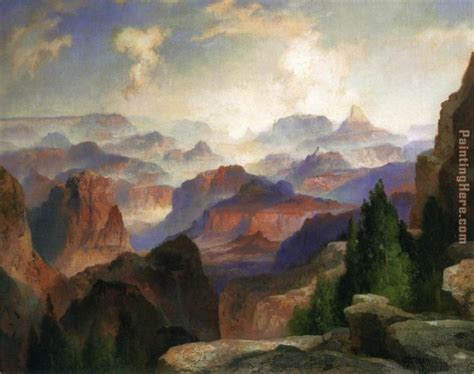 Thomas Moran The Grand Canyon painting anysize 50% off - The Grand ...