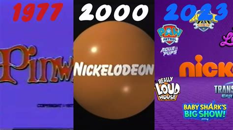 A Nickelodeon Bumper/Ident from Each Year (1977-2023) - YouTube