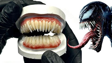 How To Make Venom Teeth - YouTube