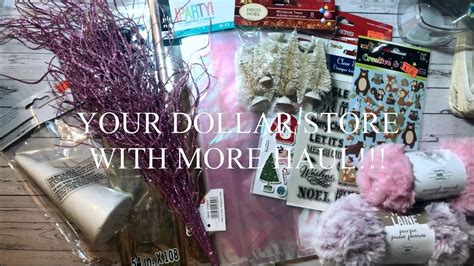 Your Dollar Store with More Haul 🎄 - YouTube