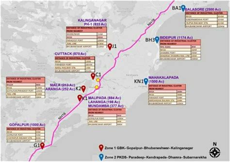 amritsar-jamnagar expressway route map pdf - National Industrial Corridor