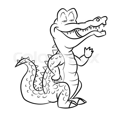 Alligator Cartoon Drawing at GetDrawings | Free download