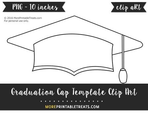 Free Graduation Cap Template - Clipart Graduation Cap Pictures, 8th ...