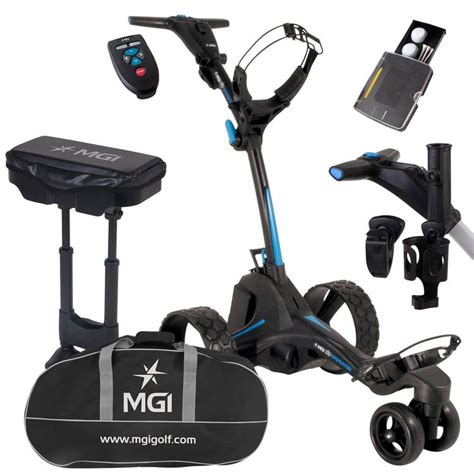 MGI Zip Navigator Electric Golf Cart Bundle — ExclusiveBuys.net