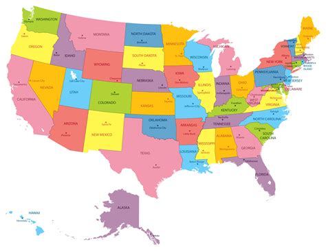 Us Map Of Usa – Topographic Map of Usa with States