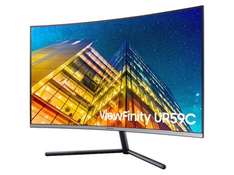 32-inch Samsung ViewFinity UR59 4K UHD curved monitor is 22% off on ...