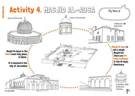 Aqsa Week Kids – Al-Isra Wal Miraj (Activity 4) | An Nasihah Publications