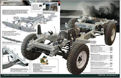 Defender Chassis Frame - Rovers North - Classic Land Rover Parts