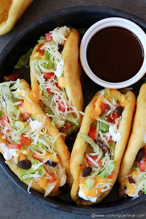 Homemade Chalupa (Taco Bell Copycat) - Cooking Carnival