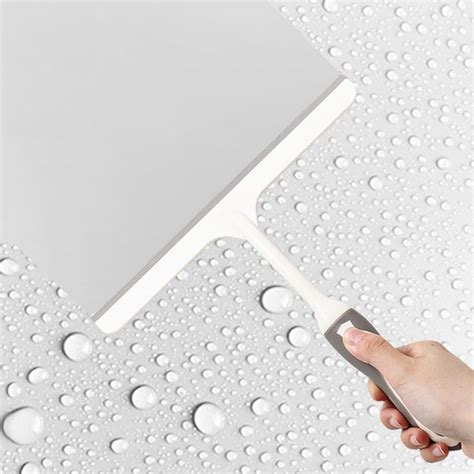 Squeegee for Shower,Hand Held Rubber Glass Shower Squeegee, with ...